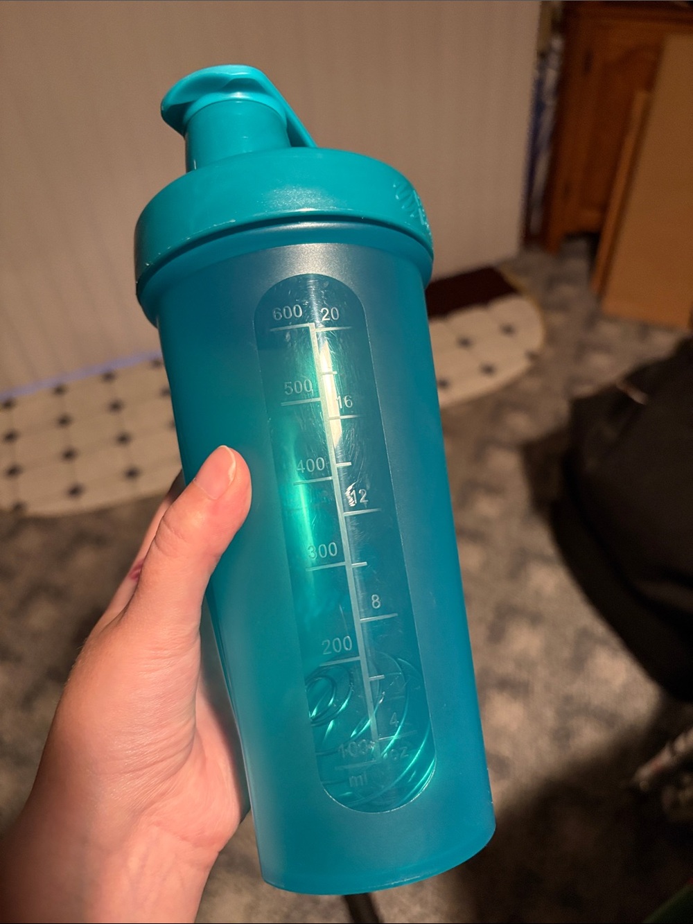 Teal Blender Bottle 28oz